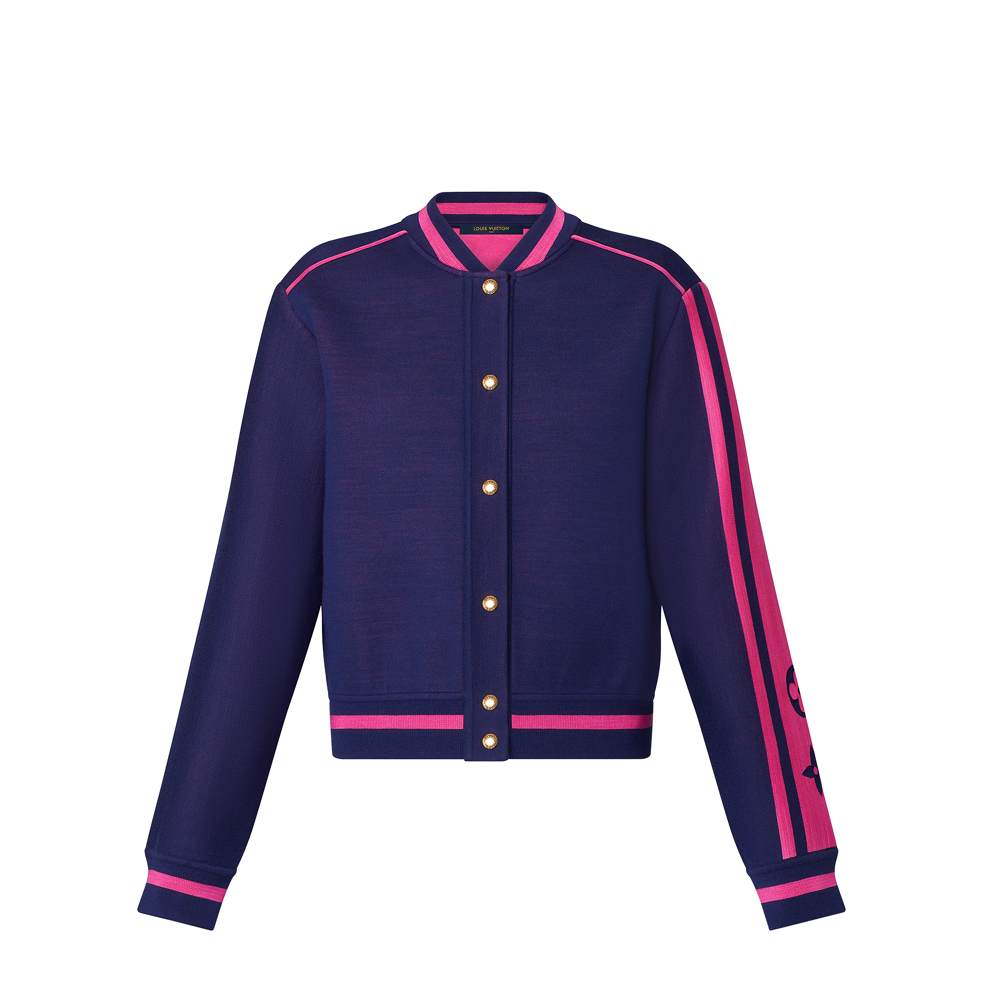 Block Knit Bomber Jacket - Women - Ready-to-Wear | LOUIS VUITTON